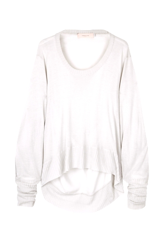 Silky Silk Back Sweater by Preen Line