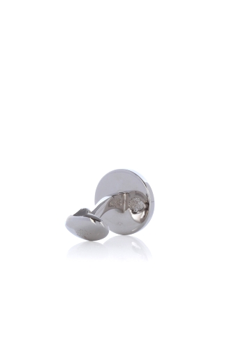 Silver Button Screw Cufflinks by Mulberry