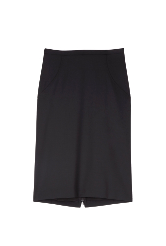 Simple Pencil Skirt by Paul Smith Black