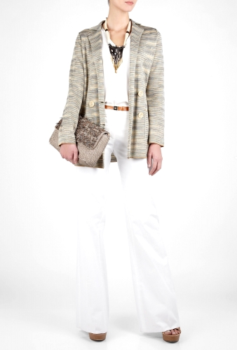 Skinny M Buckle Belt by M Missoni