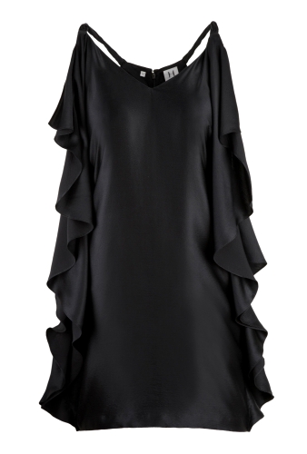 Sleeveless Draped Dress by Halston Heritage