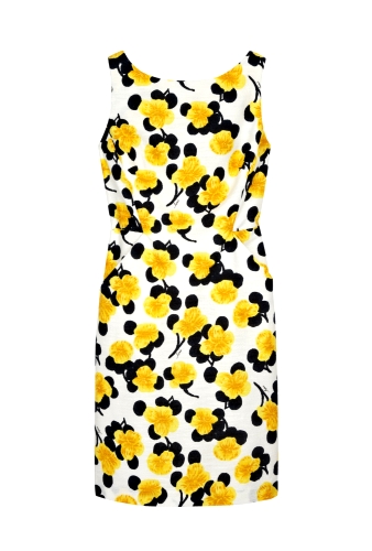 Slim Pocket Floral Dress by Milly