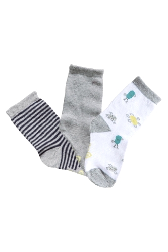 Socka, 3-pack, flick