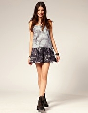 Something Else Triangle Hook And Eye Skirt