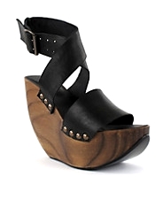 Space Shoe Wood Wedge