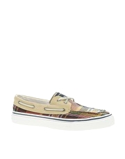 Sperry Top Sider Canvas Bahama Boat Shoes