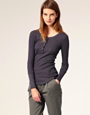 Splendid Thermal Weave Henley