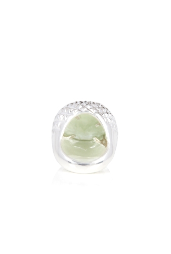 Sterling Silver Sky Cocktail ring by Nicole Fendel