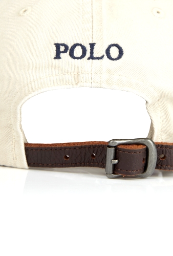 Stone Classic Logo Cap by Polo Ralph Lauren