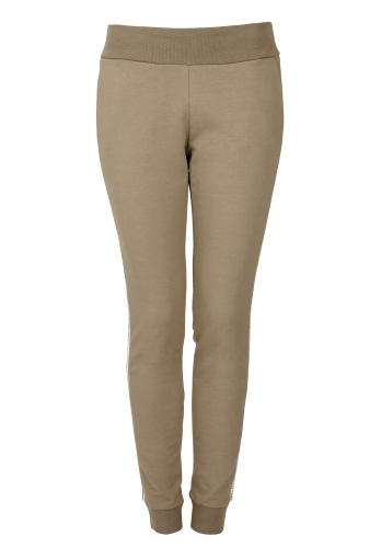 Strass Trimmed Lounge Pants by Love Moschino