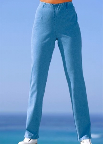 Stretchjeans, kort - 6