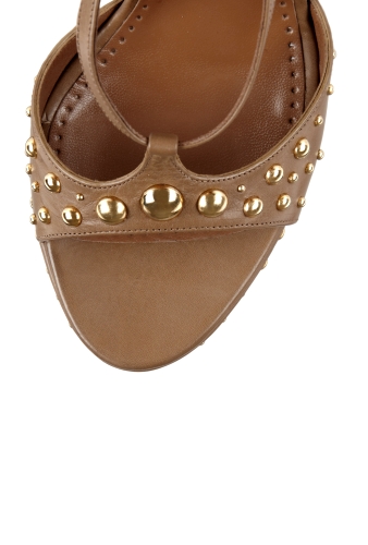 Studded T Bar Shoe by Moschino Cheap & Chic