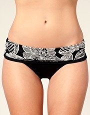 Sunseeker Desert Rose Fold Over Bikini Briefs