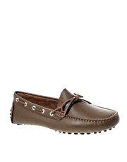 Superga 487 Leather Driver Shoes