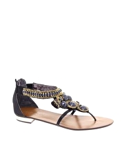 Supertrash Diamonds Flat Sandal