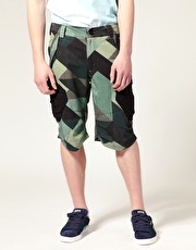 Supremebeing A-Frame Camouflage Cargo Short