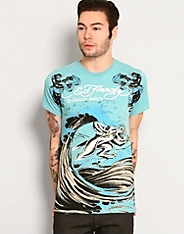 Surfing Panther Tee