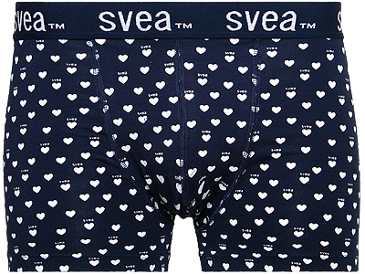 Svea - Justin Heart Boxer Navy