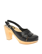 Swedish Hasbeens 60's Slingback Clog