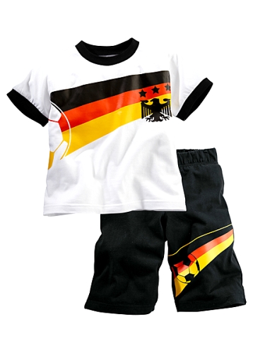 T-shirt + bermudas (2-delad set)