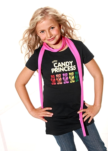 T-shirt med sjal, (2-delat)