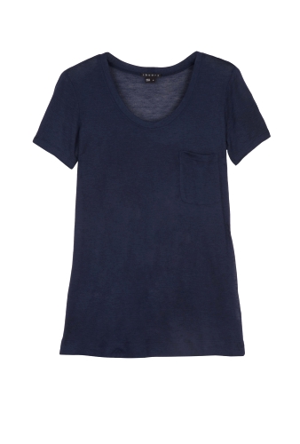 Tam B Wool Mix Pocket T by Theory