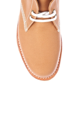Tan Canvas Winsdor Hiking Boots by Dr Martens