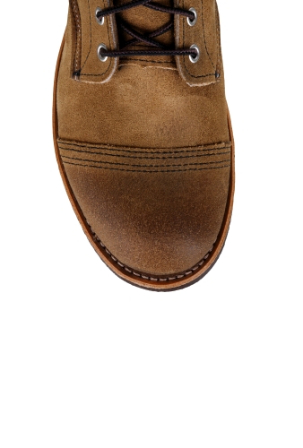 Tan Suede Iron Ranger Boot by Red Wing