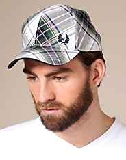 Tartan Constructed Cap