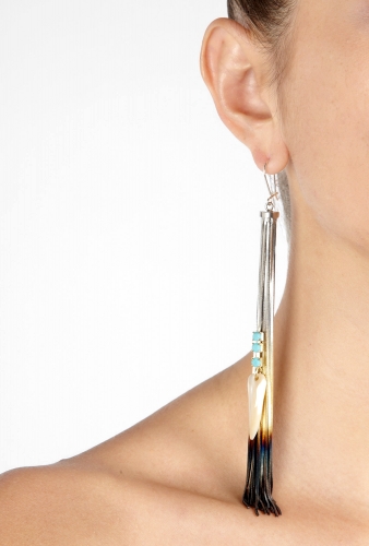 Tassel Earring by Iosselliani
