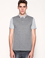 Ted Baker Jacquard Front Polo Shirt