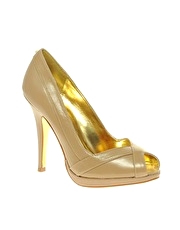 Ted Baker Platform Open Toe Court Shoe