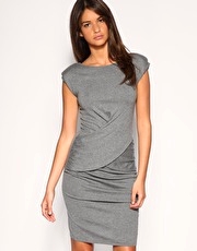 Ted Baker Twist Detail Knitted Dress