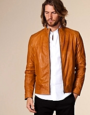 Terry Leather Jacket