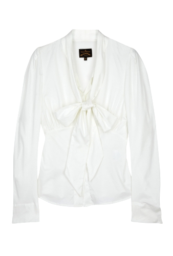 Tie Collar Bib Blouse By Vivienne Westwood Anglomania