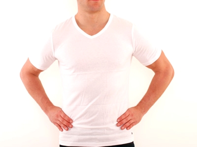 Tommy Hilfiger - 2-pack V-neck T-shirt White
