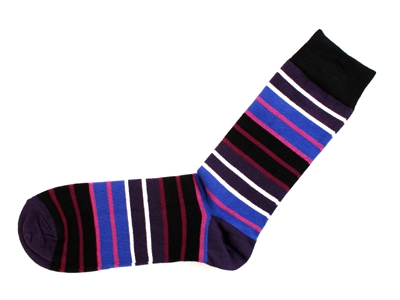 Topeco - Big Stripe Sock Navy