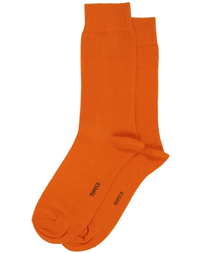 Topeco Plain Socks Orange