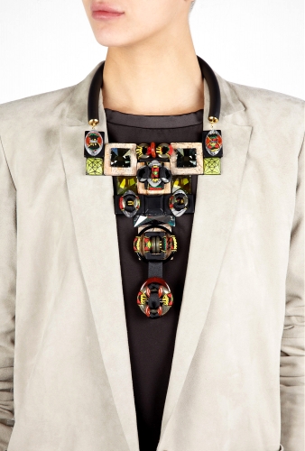 Tribal Breastplate by Lucy Hutchings