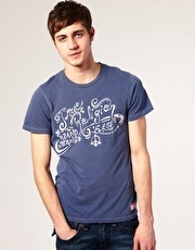 True Religion Script Logo T-Shirt