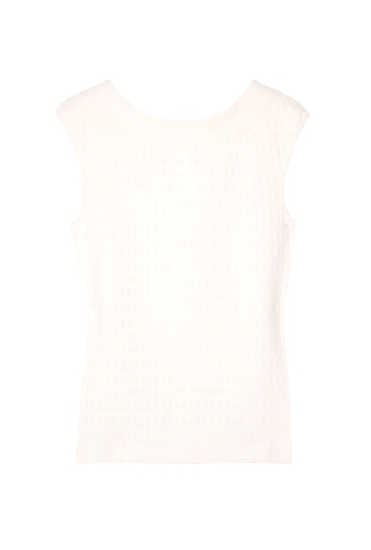 Tuck Stitch Sabrina Sweater by Milly
