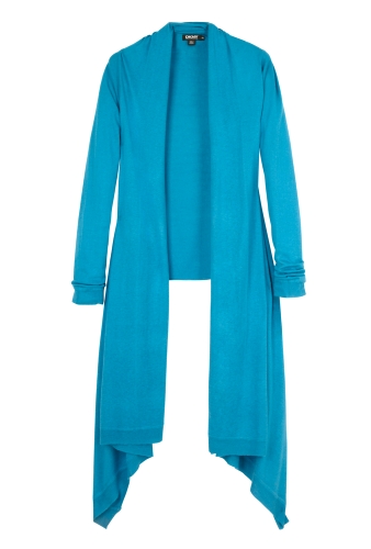 Turquoise Silk Cashmere Cozy by DKNY