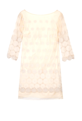 Twiggy Embroidery Silk Organza Dress by Tibi