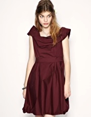 Twist & Tango Draped And Ruched Dress