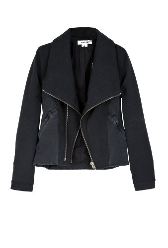 Typhoon Wash Jersey Denim Jacket by Helmut Lang