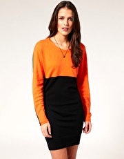 Unconditional Colour Block Knit Dress