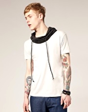 Unconditional Drawstring Funnel Neck T-Shirt Exclusive to ASOS