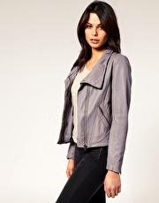 Urban Code Washed Leather Jacket