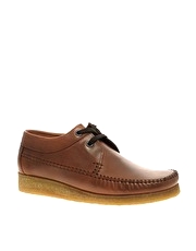 Verginia Moccassins Weaver Moccassin Ruddy Duck Lace Up Shoes