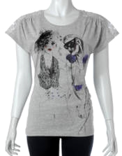 Vero Moda T-shirt, Tryck